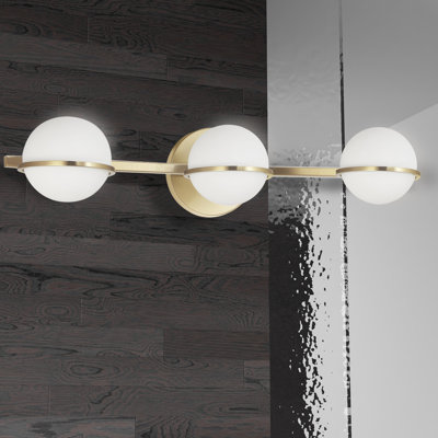 Barre d'éclairage de salle de bain 3 lumières Sofia
