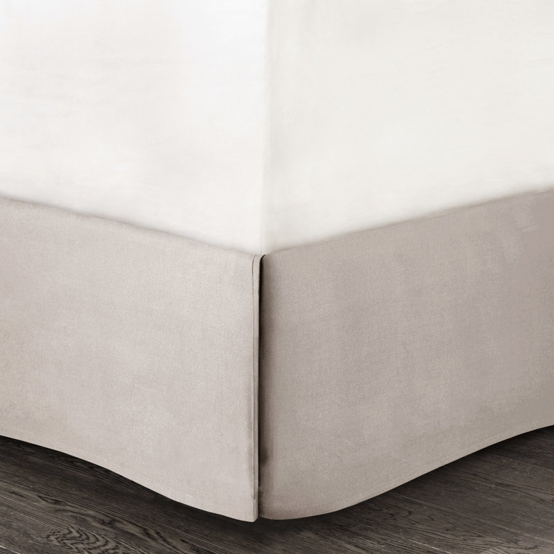Chenille literie de luxe - très grand lit taupe 7 pièces