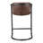 Higbee Genuine Leather Low Back Bar and Counter Stool-106202950-90891956