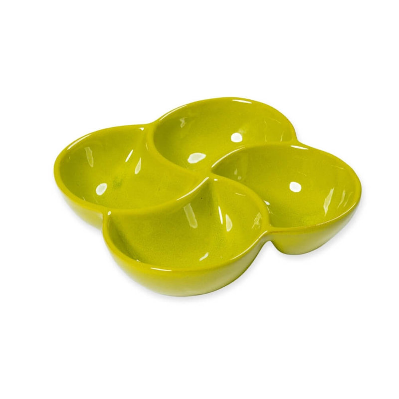 Latitude Vive Cateluta Ceramic Serving Dish, Lime Green