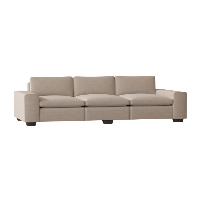 Canapé Liam, Café au lait Metrolinen, Brun acajou