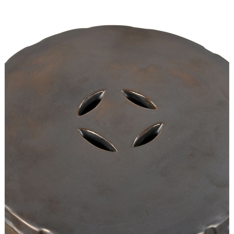 Tabouret d'appoint Cambeck - Noir, Noir