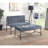 Brantley Upholstered Bench in Gray