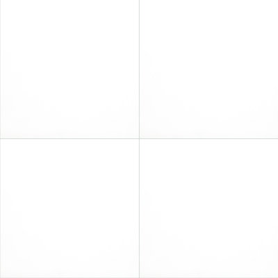 Segment Blanc 24 in. x 24 in. Matte Porcelain Floor and Wall Tile