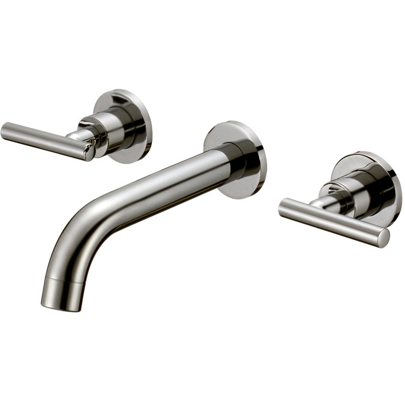 Bordeaux 2-handle Bathroom Faucet, Brushed Nickel