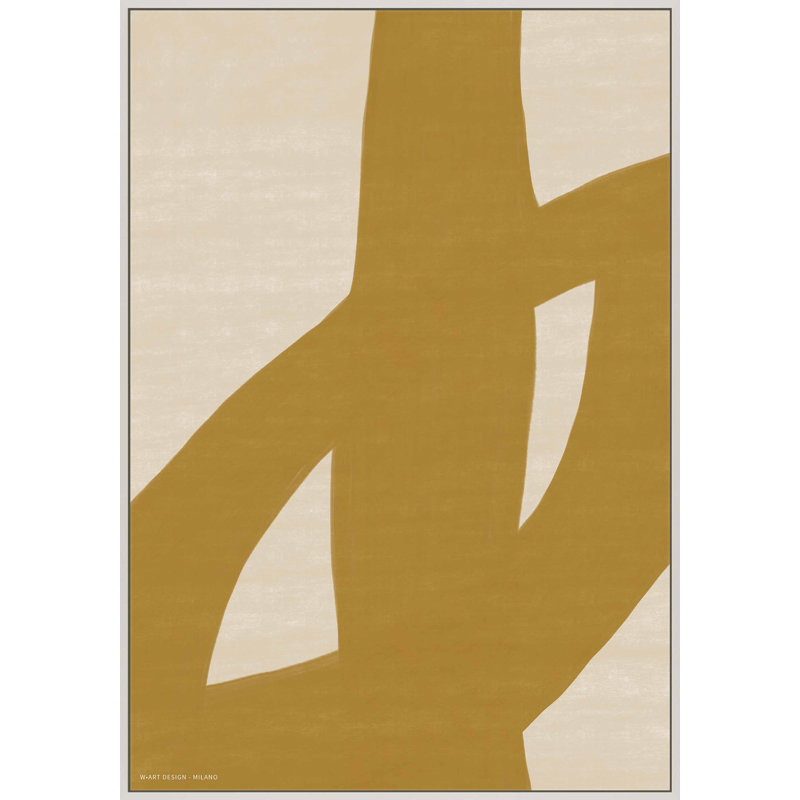 «Depner Form & Fusion Form And Fusion 1», reproduction encadrée, Toile avec cadre blanc, H 38 po x l 26,5 po x P 1,25 po