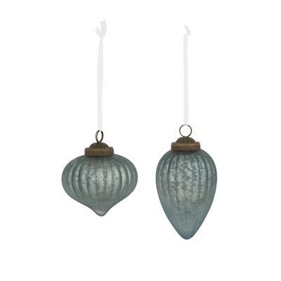 4'' Glass Finial Ornament