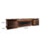 Nouvelle table de bureau rectangulaire en bois massif brun de 125,98 po-1893492013
