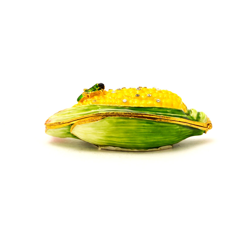 Corn Metal Decorative Box