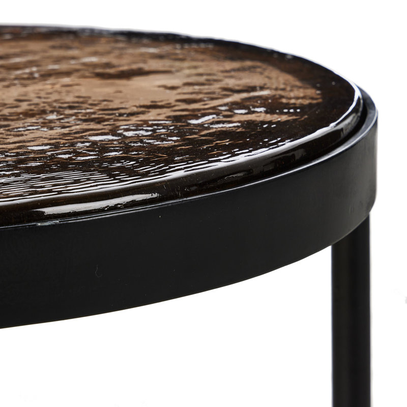 Yoko Coffee Table, Clear, 16.25" H x 20.5" L x 20.5" W