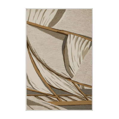 Washable Canvas sails Nautical Area Rug