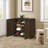 Ann 32" W 12- Pair Shoe Storage Cabinet with Stepped Panel Doors-268328646