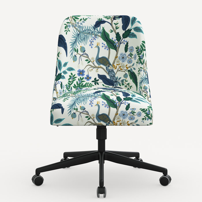 Rifle Paper Co x Cloth Company Oxford Desk Chair Reviews Wayfair