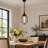 1 - Light Single Crystal LED Dimmable Pendant Light