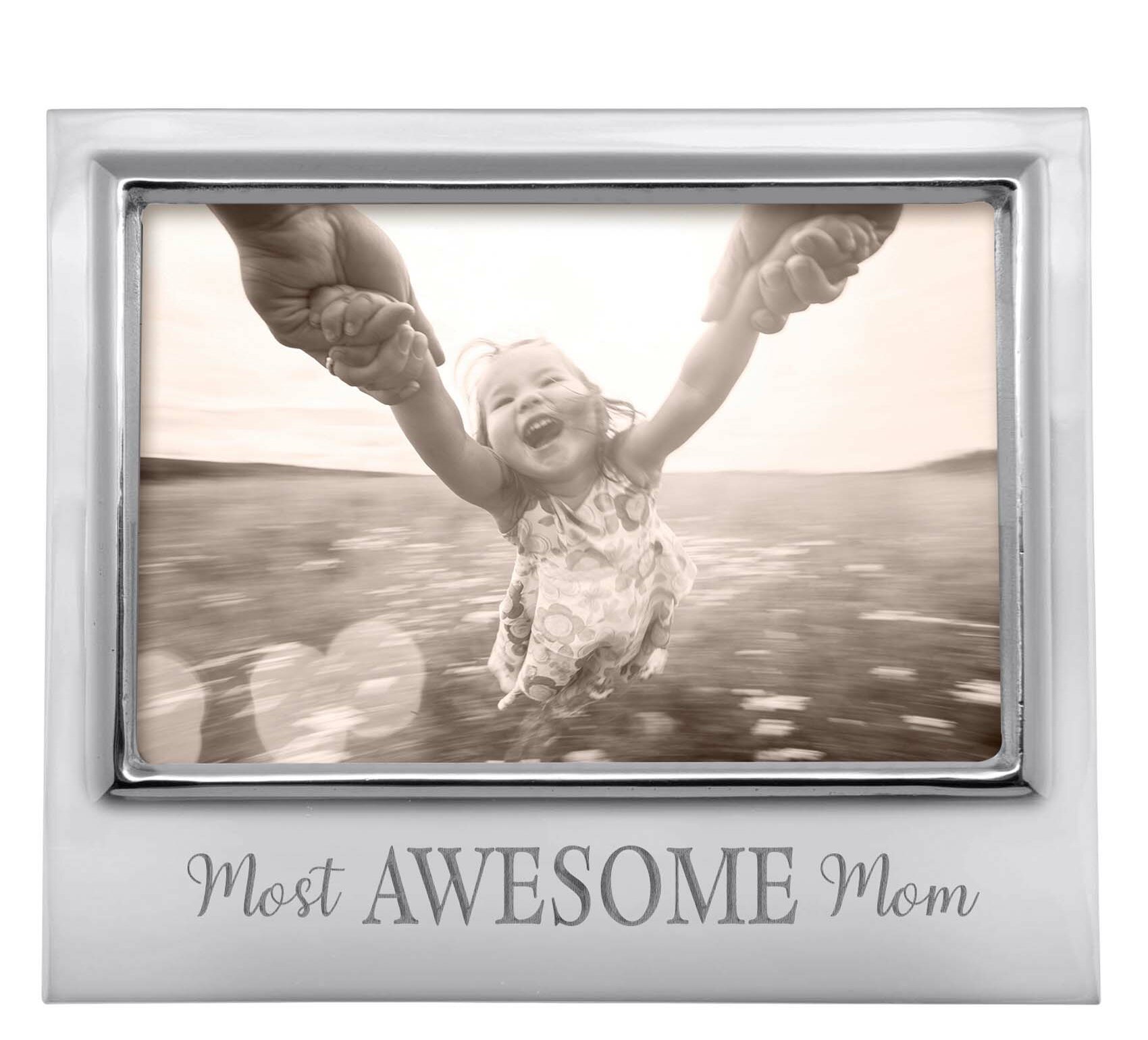 Recycled Glass and Metal Photo Frame 4x6 Picture Frame 5x7 Photo