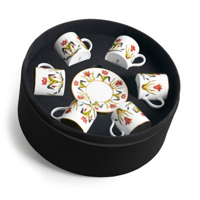 GRAND TOUR Espresso cup & saucer S/6