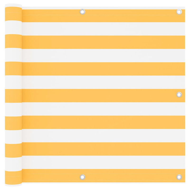 Fomo 0.9m x 4m Rectangular Shade Sail, Yellow