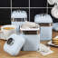 Ensemble de 3 pots Swan - bleu-64375147