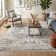 Boho Vintage Fringe Area Rug In Cream/Beige/Gray/Yellow/Blue Carpet For Living Room, Bedroom, Hallway