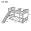 Twin Over Twin Bunk Bed With Slide-1214726875