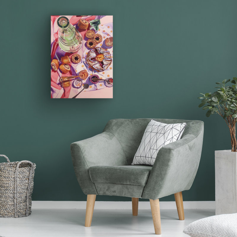 Œuvre d'art sur toile, «Sweet, H 24 po x l 18 po