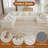 Boneless 152.2’’ Oversized Sectional Sofa, Modular Compressed Cloud Couch with Memory Foam, No Assembly Needed-132861372