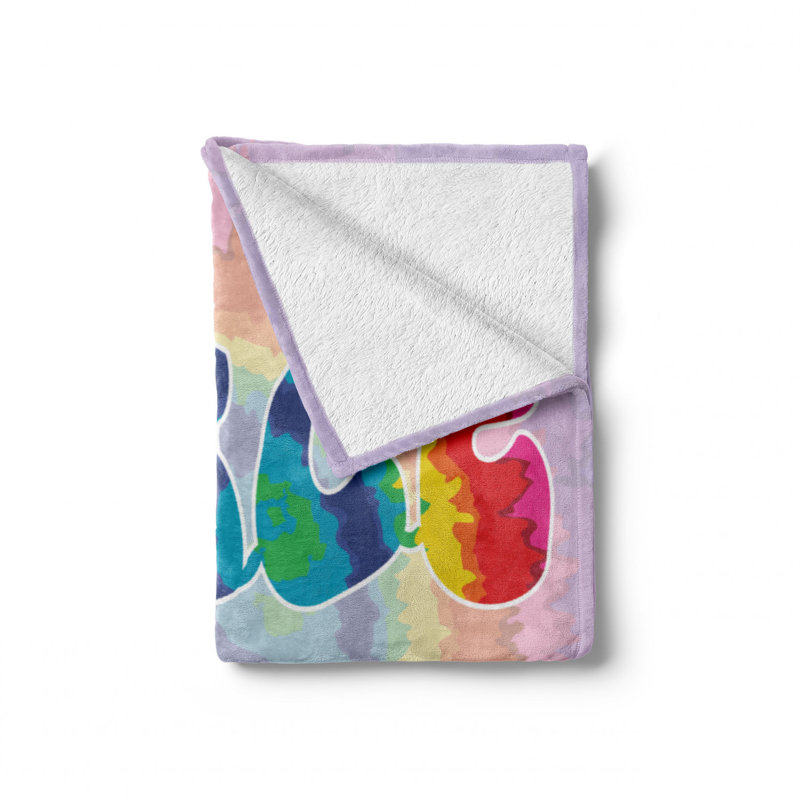 Hand Woven Throw Blanket, 50" W x 60" L