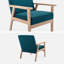 Lodgeste 64cm Wide Polyester Armchair, Scandi-style-92324866