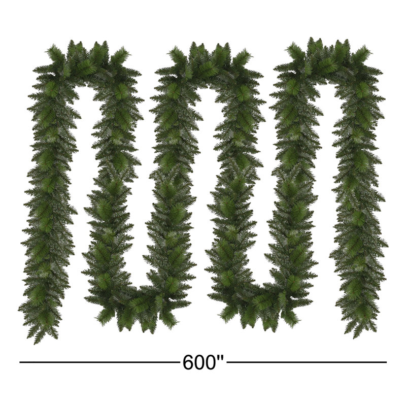 Artificial Spruce Christmas Garland