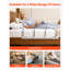 Barrière de lit pliable pour personnes âgées, barre d’assistance de chevet de 38 po avec sangle de fixation, canne de chevet à hauteur réglable, barre de lit en métal haute résistance, poignée de maintien à la main pour lit très grand, grand, double et simple-125502913