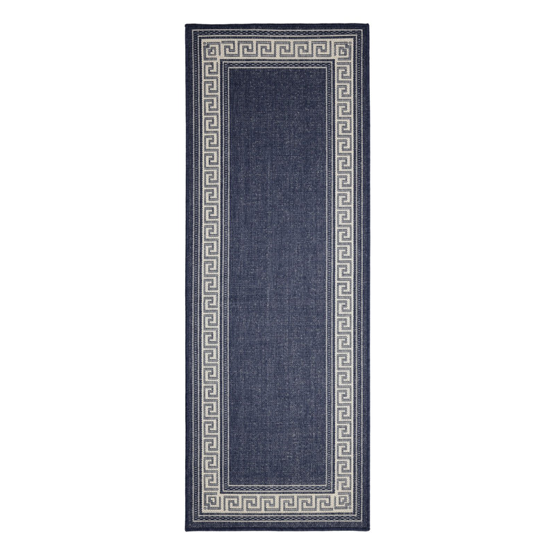 GEL GREEK KEY NAVY 160/230cm, Runner 60 x 180 cm