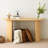 Drusi 60" Burl Wood Waterfall Console Table