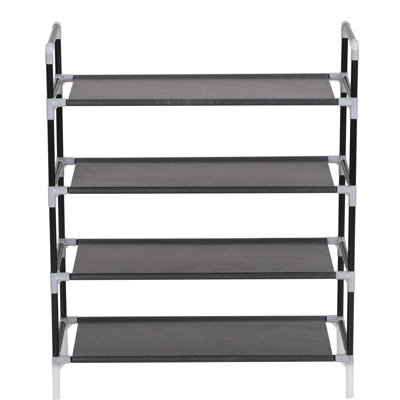 12 Pair Flip Down Shoe Storage