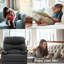 Fauteuil de massage en faux cuir