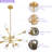 Lilwenn 12 - Light Sputnik Modern Linear Chandelier-1906991811