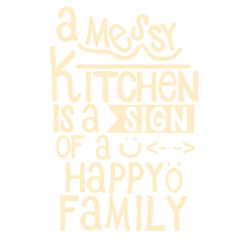 Wall Decal, Beige, Large