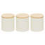Alton Metal Jar - Set of 3-1511048554