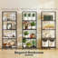 161cm H x 79cm W Metal Bookcase