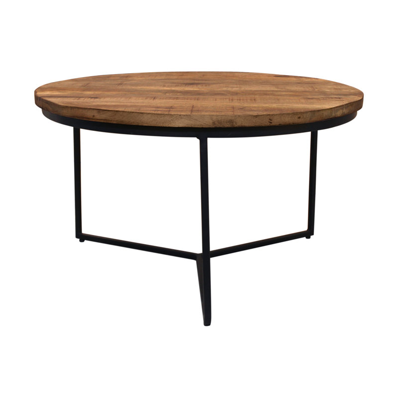 Aevin Solid Wood Top Single Coffee Table