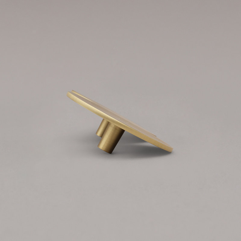 Duo 3” Pull, Satin Brass