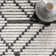 Nola Geometric Textured Shag Power Loom Performance Beige Rug