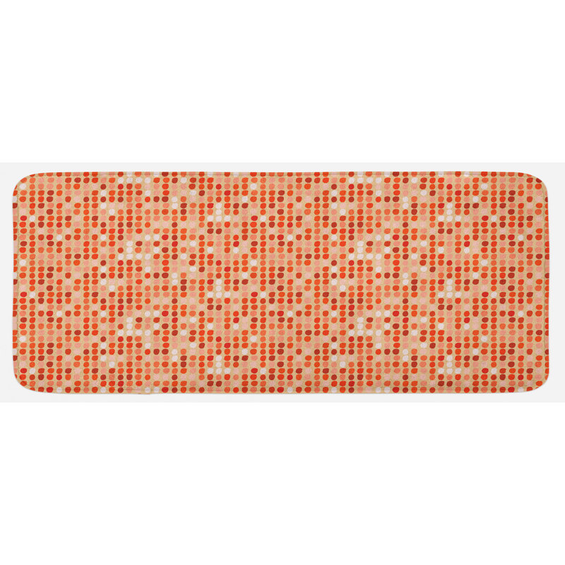 Tapis de cuisine circulaire