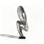 Sculpture moderne en acier inoxydable