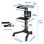 Yescom NexusX MedEvolve 2 Chariots roulants pour ordinateur portable Chariot mobile à roulettes verrouillable 220 lb-114454488