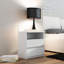 Abril 2 Drawer Bedside Table-36248273