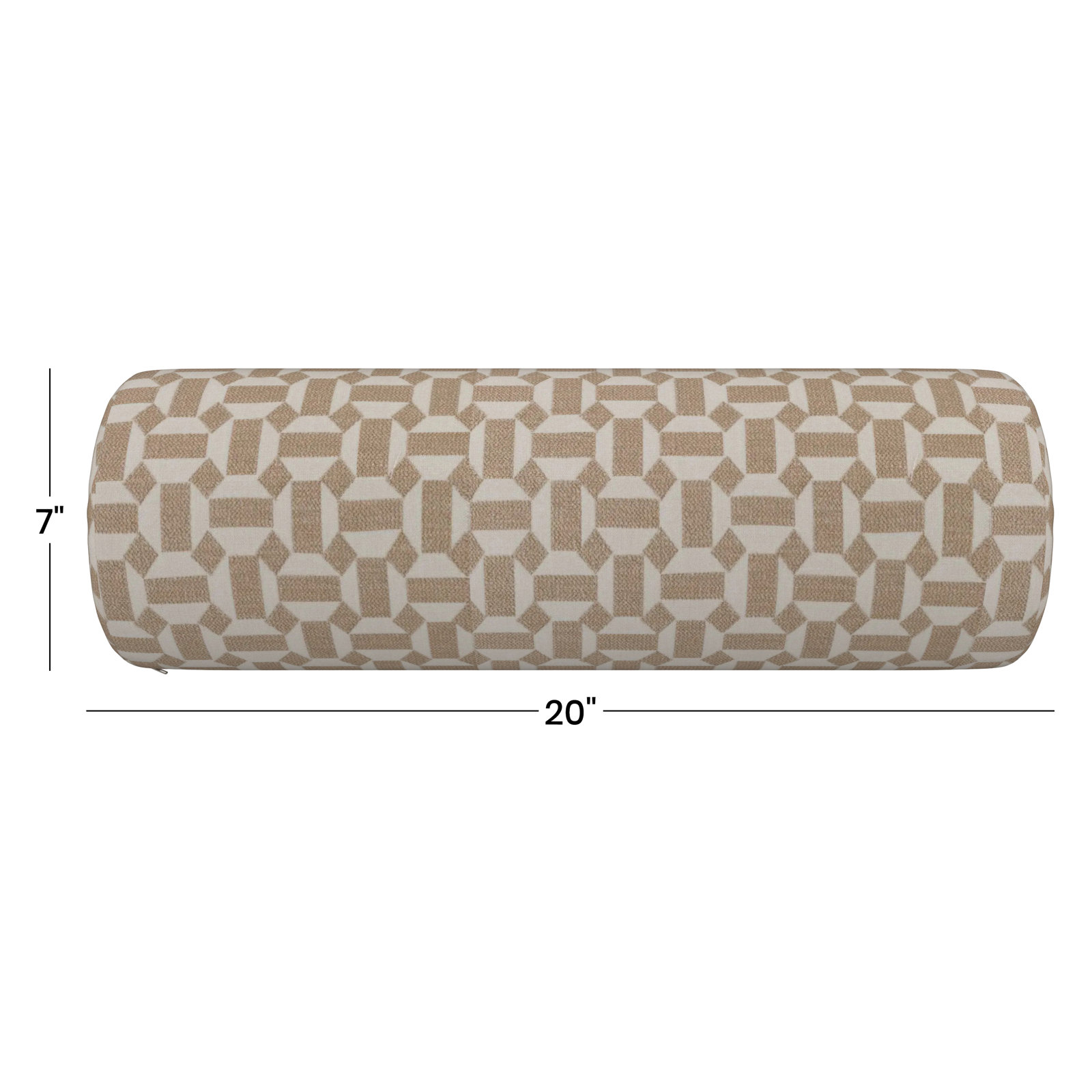 Kacy Sunbrella® Throw Pillow, Assemble Sand