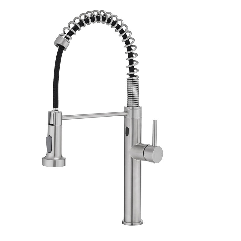 Hands Automatic Kitchen Sink Faucet With Pull Out , Smart Functionality, Color, Contemporary Style Function,