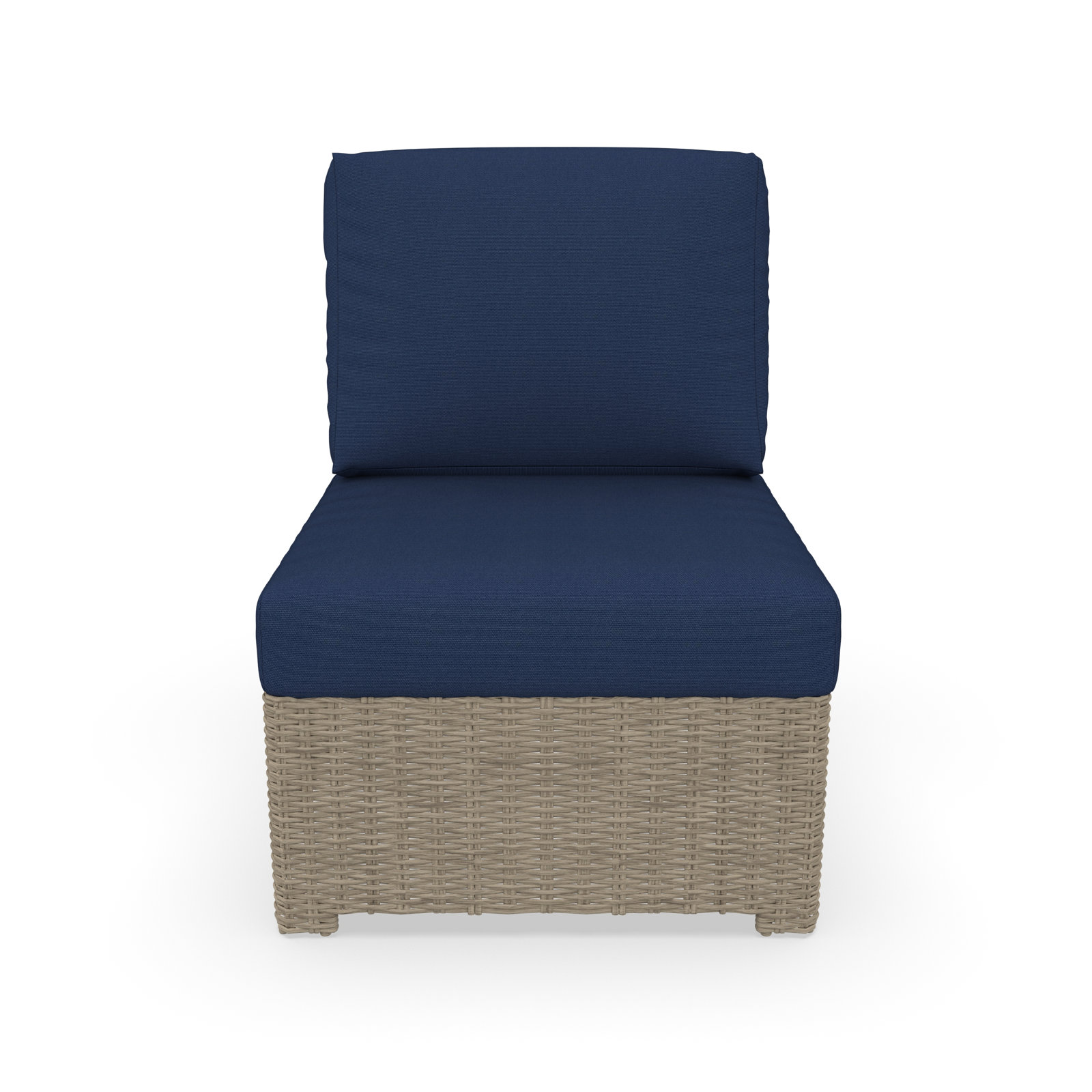 Henri Sunbrella® Patio Lounge Chair, Canvas Navy