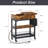 End Table and Built-In Outlets