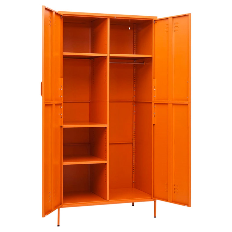 Alazhia Steel Wardrobe, Orange